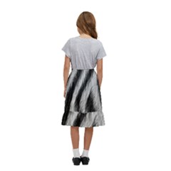 Kids  Ruffle Flared Wrap Midi Skirt 