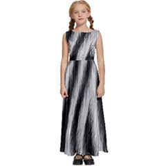 Kids  Satin Sleeveless Maxi Dress 