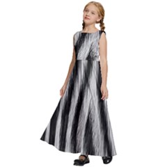 Kids  Satin Sleeveless Maxi Dress 