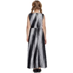 Kids  Satin Sleeveless Maxi Dress 