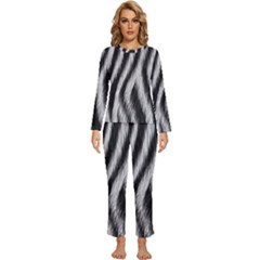 Womens  Long Sleeve Lightweight Pajamas Set 