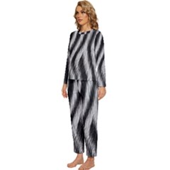 Womens  Long Sleeve Lightweight Pajamas Set 