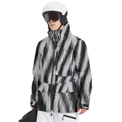 Men s Multi Pockets Zip Ski and Snowboard Waterproof Breathable Jacket 