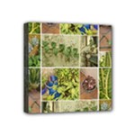 Garden Sanctuary Photo Collage Print Mini Canvas 4  x 4  (Stretched)