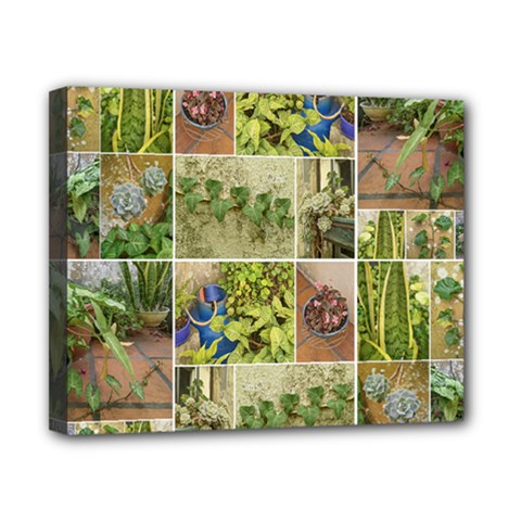 Garden Sanctuary Photo Collage Print Canvas 10  x 8  (Stretched) from ArtsNow.com