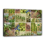 Garden Sanctuary Photo Collage Print Canvas 18  x 12  (Stretched)