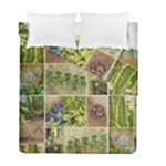 Garden Sanctuary Photo Collage Print Duvet Cover Double Side (Full/ Double Size)