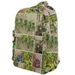 Garden Sanctuary Photo Collage Print Classic Backpack