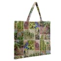 Zipper Large Tote Bag 