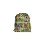 Garden Sanctuary Photo Collage Print Drawstring Pouch (XS)