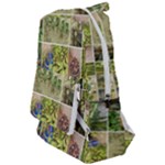 Garden Sanctuary Photo Collage Print Travelers  Backpack