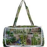 Garden Sanctuary Photo Collage Print Multi Function Bag