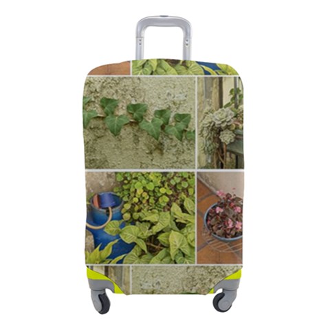 Garden Sanctuary Photo Collage Print Luggage Cover (Small) from ArtsNow.com