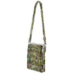 Garden Sanctuary Photo Collage Print Multi Function Travel Bag