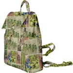 Garden Sanctuary Photo Collage Print Buckle Everyday Backpack