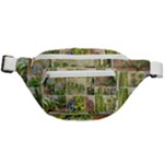 Garden Sanctuary Photo Collage Print Fanny Pack