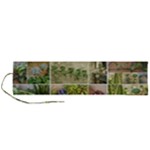 Garden Sanctuary Photo Collage Print Roll Up Canvas Pencil Holder (L)