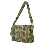 Garden Sanctuary Photo Collage Print Full Print Messenger Bag (M)