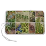 Garden Sanctuary Photo Collage Print Pen Storage Case (M)