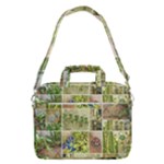 Garden Sanctuary Photo Collage Print MacBook Pro 13  Shoulder Laptop Bag 