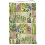 Garden Sanctuary Photo Collage Print 8  x 10  Softcover Notebook