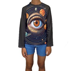 Kids  Long Sleeve Swimwear 