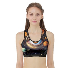 Sports Bra with Border 