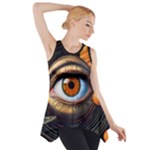 Eye of the Universe (AI) Side Drop Tank Tunic