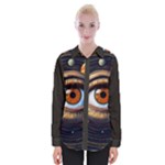 Eye of the Universe (AI) Womens Long Sleeve Shirt