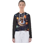 Eye of the Universe (AI) Women s Slouchy Sweat