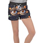 Eye of the Universe (AI) Women s Velour Lounge Shorts