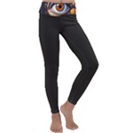 Eye of the Universe (AI) Kids  Lightweight Velour Classic Yoga Leggings