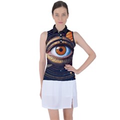 Women s Sleeveless Polo T-Shirt 