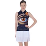 Eye of the Universe (AI) Women s Sleeveless Polo T-Shirt