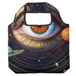 Eye of the Universe (AI) Premium Foldable Grocery Recycle Bag