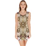 Opulent Essence Print Bodycon Dress