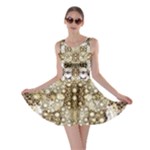 Opulent Essence Print Skater Dress