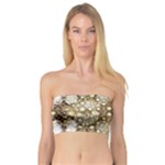 Opulent Essence Print Bandeau Top