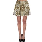 Opulent Essence Print Skater Skirt