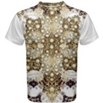 Opulent Essence Print Men s Cotton T-Shirt