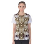 Opulent Essence Print Women s Cotton T-Shirt