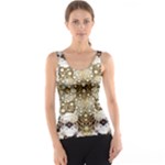 Opulent Essence Print Women s Basic Tank Top