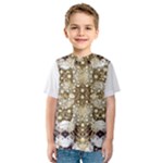 Opulent Essence Print Kids  Sport Mesh T-Shirt