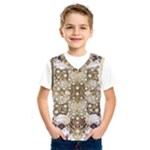 Opulent Essence Print Kids  Basketball Tank Top