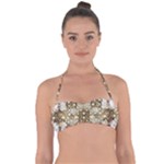 Opulent Essence Print Tie Back Bikini Top