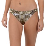 Opulent Essence Print Band Bikini Bottoms