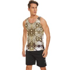 Men s Wide Collar Tank Top 