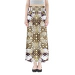 Opulent Essence Print Full Length Maxi Skirt