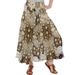 Opulent Essence Print Women s Satin Palazzo Pants