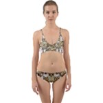 Opulent Essence Print Wrap Around Bikini Set